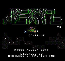 Xexyz online nes review